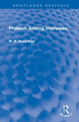 Beveridge |  Problem Solving Interviews | Buch |  Sack Fachmedien