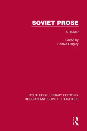 Hingley |  Soviet Prose | Buch |  Sack Fachmedien