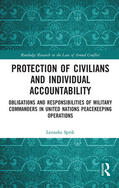 Sprik |  Protection of Civilians and Individual Accountability | Buch |  Sack Fachmedien