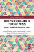 Gerhards / Lengfeld / Ignácz |  European Solidarity in Times of Crisis | Buch |  Sack Fachmedien