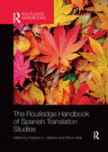 Valdeón / Vidal |  The Routledge Handbook of Spanish Translation Studies | Buch |  Sack Fachmedien