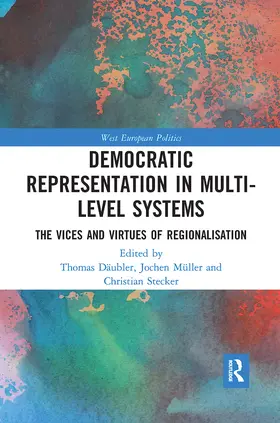 Däubler / Müller / Stecker |  Democratic Representation in Multi-level Systems | Buch |  Sack Fachmedien