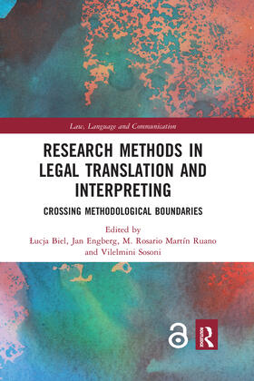 Biel / Engberg / Martín Ruano |  Research Methods in Legal Translation and Interpreting | Buch |  Sack Fachmedien
