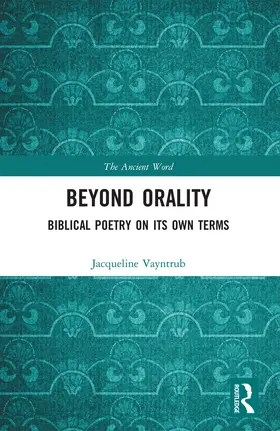 Vayntrub |  Beyond Orality | Buch |  Sack Fachmedien