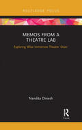 Dinesh |  Memos from a Theatre Lab | Buch |  Sack Fachmedien