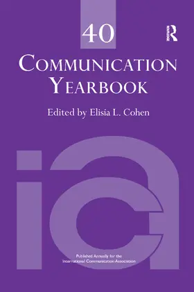 Cohen |  Communication Yearbook 40 | Buch |  Sack Fachmedien