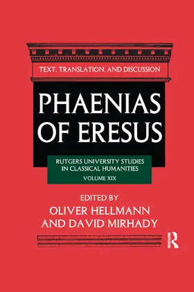 Hellmann / Mirhady | Phaenias of Eresus | Buch | 978-0-367-73764-1 | www.sack.de