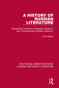 Mirsky / Whitfield |  A History of Russian Literature | Buch |  Sack Fachmedien