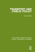 Gwilliam |  Transport and Public Policy | Buch |  Sack Fachmedien