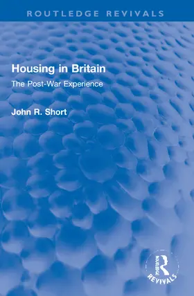 Short |  Housing in Britain | Buch |  Sack Fachmedien