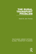 St John Thomas |  The Rural Transport Problem | Buch |  Sack Fachmedien