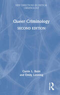 Buist / Lenning |  Queer Criminology | Buch |  Sack Fachmedien