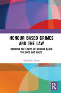 Gorar |  Honour Based Crimes and the Law | Buch |  Sack Fachmedien