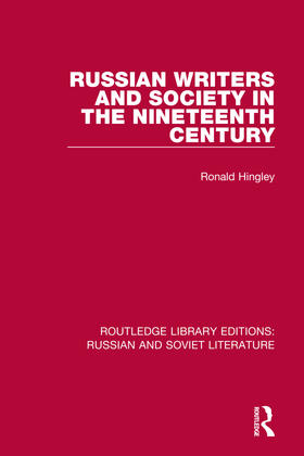 Hingley | Russian Writers and Society in the Nineteenth Century | Buch | 978-0-367-77602-2 | sack.de