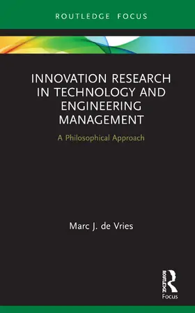 de Vries |  Innovation Research in Technology and Engineering Management | Buch |  Sack Fachmedien