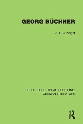 Knight | Georg Büchner | Buch | 978-0-367-85616-8 | www.sack.de