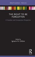 Cofone |  The Right to be Forgotten | Buch |  Sack Fachmedien