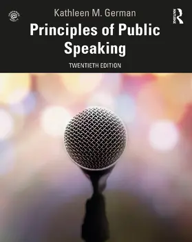 German | Principles of Public Speaking | Buch | 978-0-367-86028-8 | sack.de
