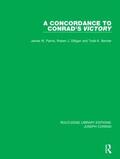 Parins / Dilligan / Bender |  A Concordance to Conrad's Victory | Buch |  Sack Fachmedien