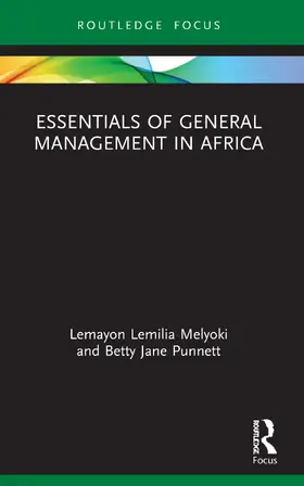 Lemilia Melyoki / Punnett |  Essentials of General Management in Africa | Buch |  Sack Fachmedien