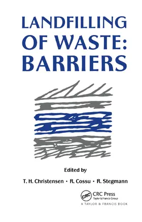 Christensen / Cossu / Stegmann | Landfilling of Waste | Buch | 978-0-367-86366-1 | www.sack.de