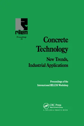Aguado / Gettu / Shah | Concrete Technology | Buch | 978-0-367-86368-5 | www.sack.de