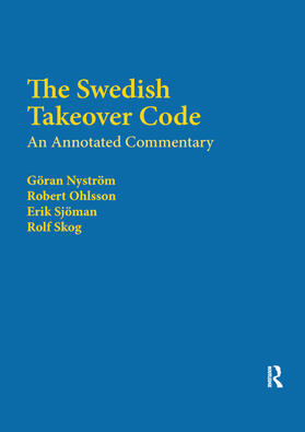 Skog / Sjoeman / Sjöman | The Swedish Takeover Code | Buch | 978-0-367-87567-1 | sack.de