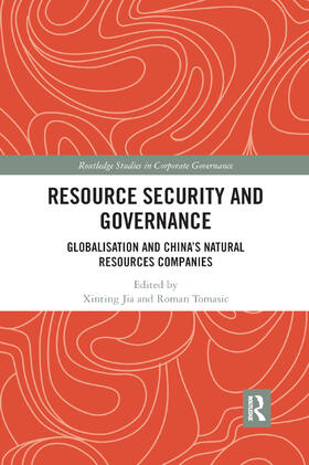 Jia / Tomasic |  Resource Security and Governance | Buch |  Sack Fachmedien