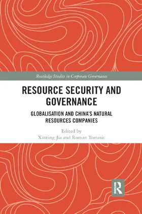 Jia / Tomasic |  Resource Security and Governance | Buch |  Sack Fachmedien