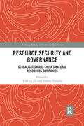 Jia / Tomasic |  Resource Security and Governance | Buch |  Sack Fachmedien