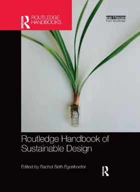 Egenhoefer |  Routledge Handbook of Sustainable Design | Buch |  Sack Fachmedien
