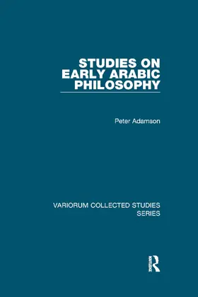 Adamson | Studies on Early Arabic Philosophy | Buch | 978-0-367-87926-6 | sack.de