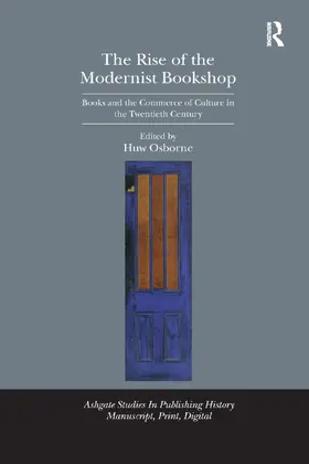 Osborne |  The Rise of the Modernist Bookshop | Buch |  Sack Fachmedien