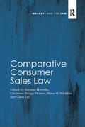 Howells / Twigg-Flesner / Micklitz |  Comparative Consumer Sales Law | Buch |  Sack Fachmedien