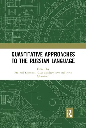 Kopotev / Lyashevskaya / Mustajoki |  Quantitative Approaches to the Russian Language | Buch |  Sack Fachmedien