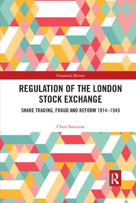 Swinson | Regulation of the London Stock Exchange | Buch | 978-0-367-88756-8 | www.sack.de
