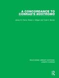 Parins / Dilligan / Bender |  A Concordance to Conrad's Nostromo | Buch |  Sack Fachmedien