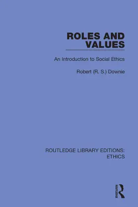 Downie |  Roles and Values | Buch |  Sack Fachmedien