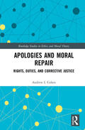 Cohen |  Apologies and Moral Repair | Buch |  Sack Fachmedien