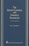 Hirschhorn / Hirshhorn |  The Export Control and Embargo Handbook | Buch |  Sack Fachmedien