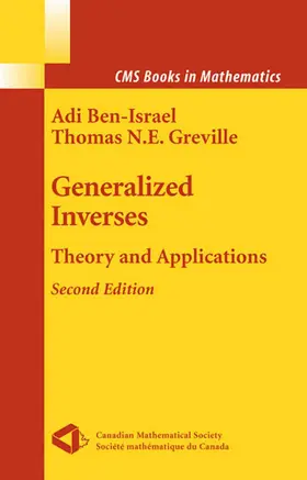 Greville / Ben-Israel |  Generalized Inverses | Buch |  Sack Fachmedien