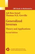 Greville / Ben-Israel |  Generalized Inverses | Buch |  Sack Fachmedien