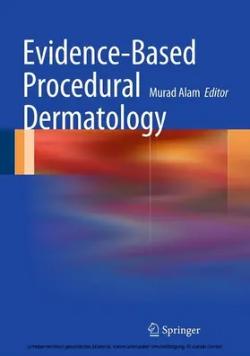 Alam | Evidence-Based Procedural Dermatology | E-Book | www.sack.de