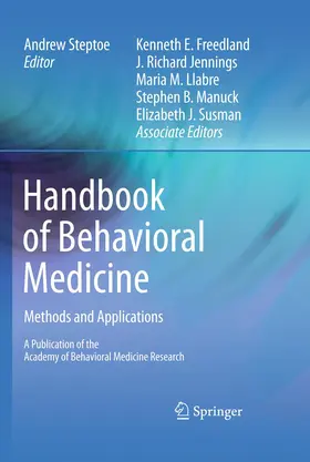 Steptoe |  Handbook of Behavioral Medicine | Buch |  Sack Fachmedien