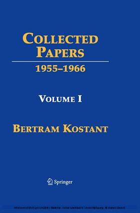 Kostant / Joseph / Kumar | Collected Papers | E-Book | sack.de