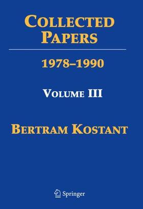 Kostant / Kumar / Joseph | Collected Papers | Buch | 978-0-387-09586-8 | sack.de