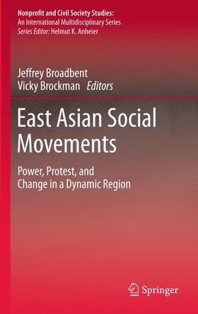 Broadbent / Brockman | East Asian Social Movements | Buch | 978-0-387-09625-4 | sack.de