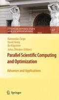 Ciegis / Henty / Kågström |  Parallel Scientific Computing and Optimization | Buch |  Sack Fachmedien
