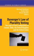 Grofman / Bowler / Blais |  Duverger's Law of Plurality Voting | eBook | Sack Fachmedien