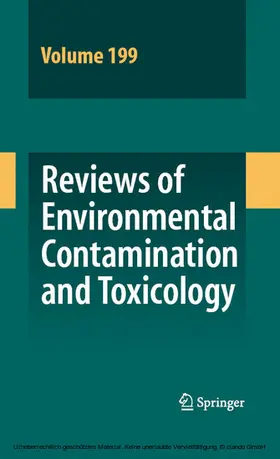 Whitacre | Reviews of Environmental Contamination and Toxicology 199 | E-Book | www.sack.de